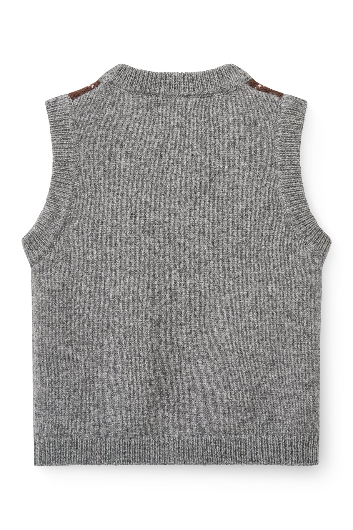Copenhagen Colors Vest Argyle Uld