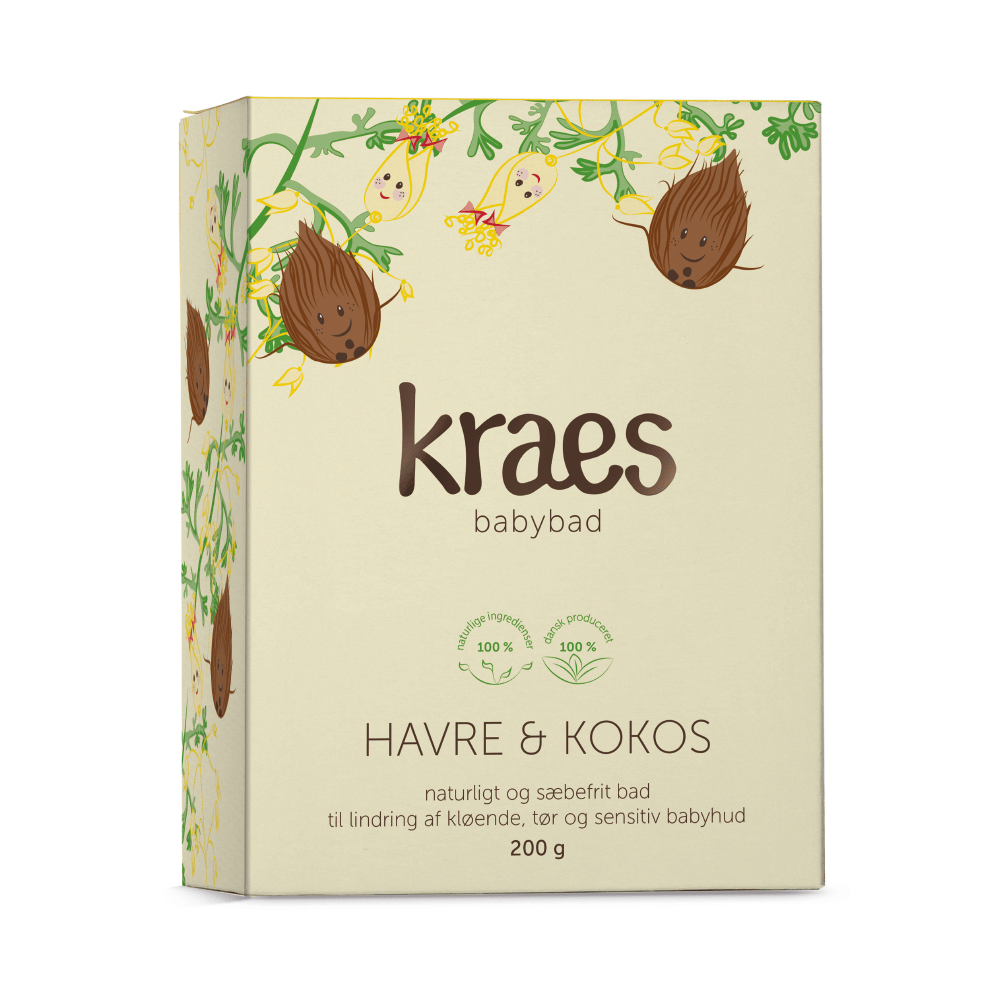 Kraes Babybad Havre & Kokos - 200 g