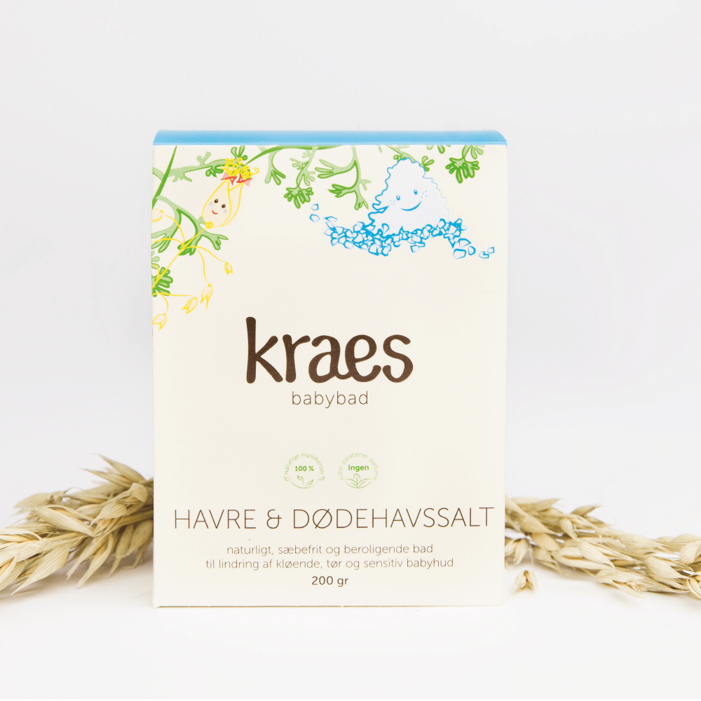 Kraes Babybad Havre & Dødehavssalt - 200 g